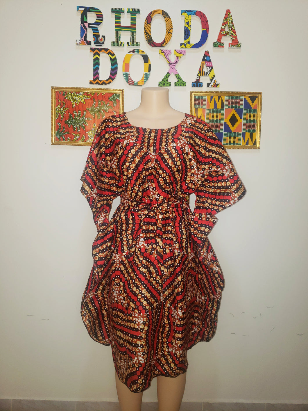 AFRICAN KAFTAN DRESS 2307