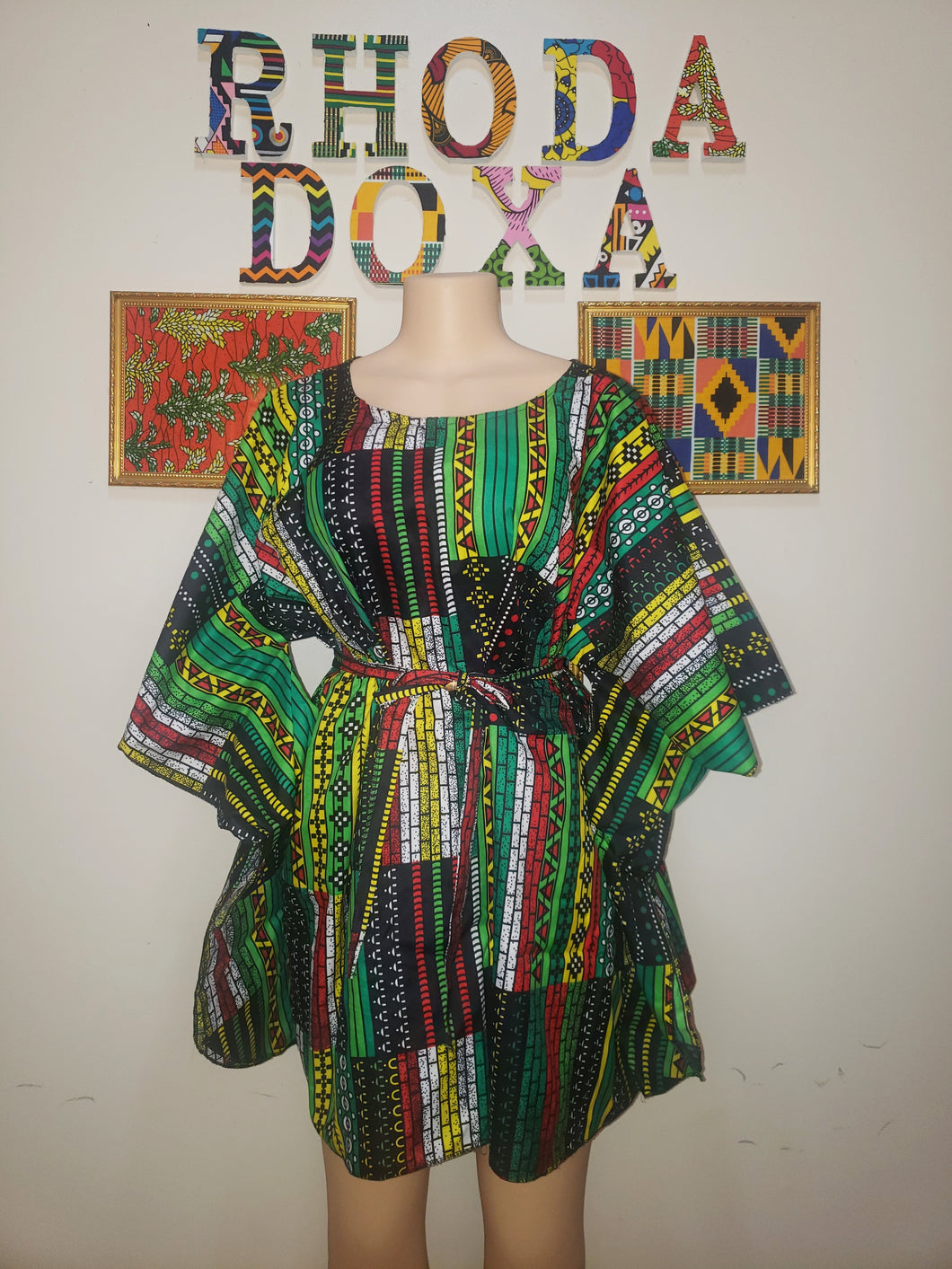 AFRICAN KAFTAN DRESS 2305
