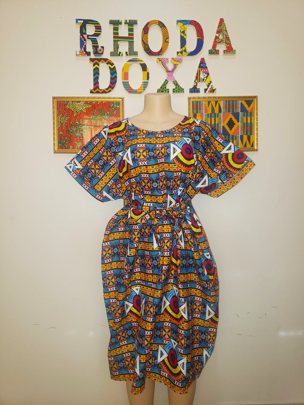 AFRICAN KAFTAN DRESS 2301
